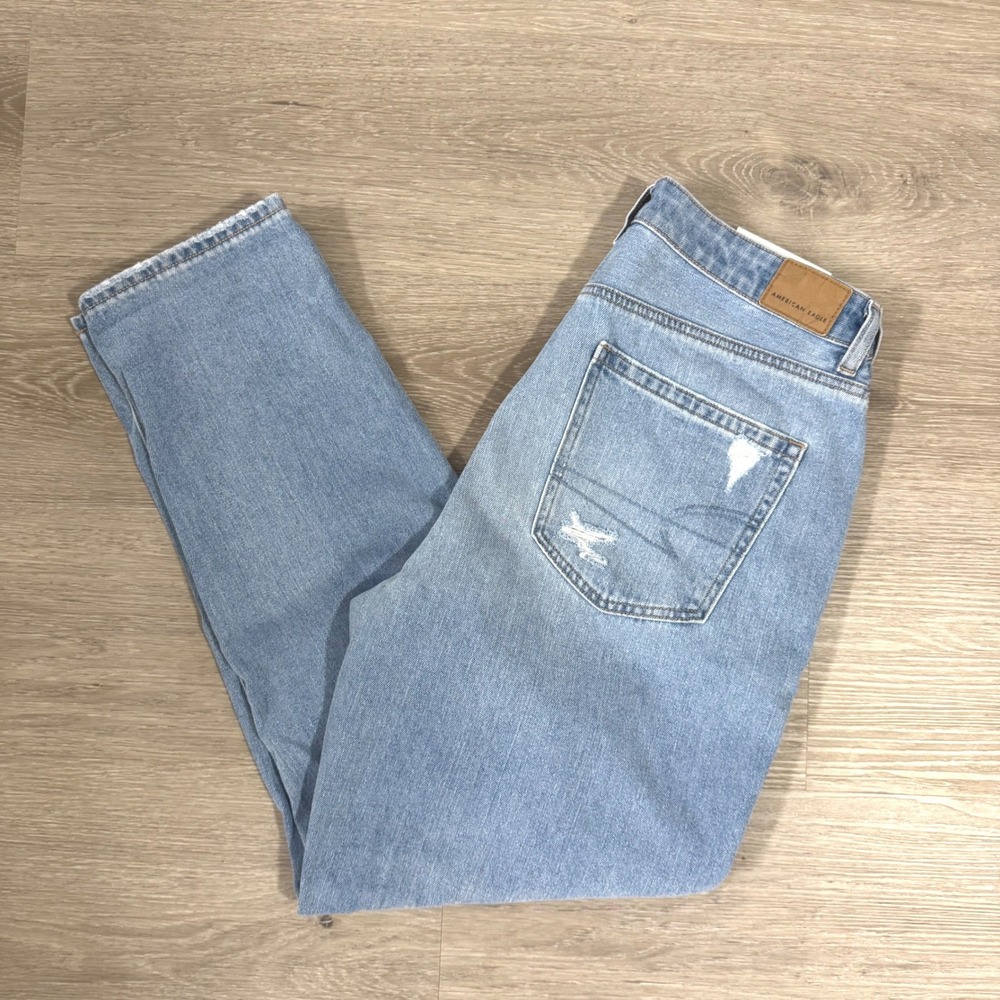 American Eagle Outfitters Light Blue High Rise Jeans